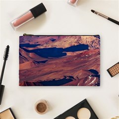 Atacama Desert Aerial View Cosmetic Bag (medium) by dflcprintsclothing