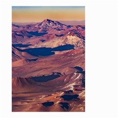 Atacama Desert Aerial View Small Garden Flag (two Sides) by dflcprintsclothing