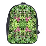 Emerald patterns School Bag (Large) Front