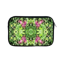 Emerald Patterns Apple Macbook Pro 13  Zipper Case by kaleidomarblingart