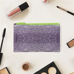 Artwork Lilac Repeats Cosmetic Bag (xs) by kaleidomarblingart