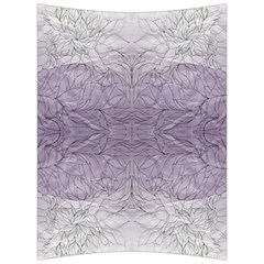 Artwork Lilac Repeats Back Support Cushion by kaleidomarblingart