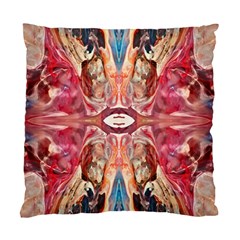 Marbled Butterfly Standard Cushion Case (two Sides) by kaleidomarblingart