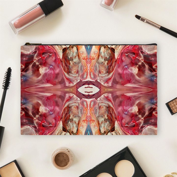 Marbled Butterfly Cosmetic Bag (Large)