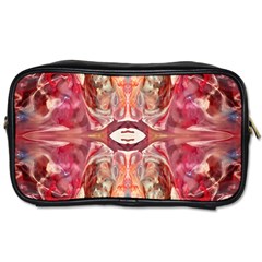 Marbled Butterfly Toiletries Bag (two Sides) by kaleidomarblingart