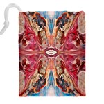 Marbled Butterfly Drawstring Pouch (4XL) Back