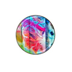 Fluorescent Hat Clip Ball Marker by kaleidomarblingart