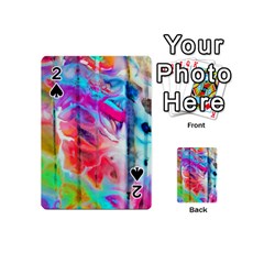 Fluorescent Playing Cards 54 Designs (mini) by kaleidomarblingart