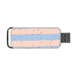 Summer Golden Love Portable Usb Flash (two Sides) by designsbymallika