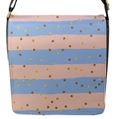 Summer Golden Love Flap Closure Messenger Bag (s) by designsbymallika