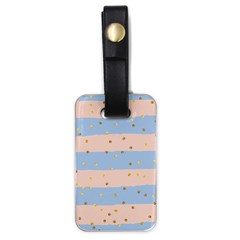 Summer Golden Love Luggage Tag (one Side) by designsbymallika