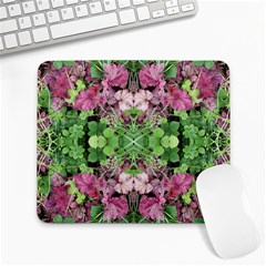 Burgundy Repeats  Large Mousepads by kaleidomarblingart