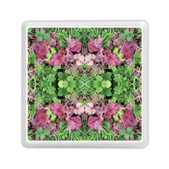 Burgundy Repeats  Memory Card Reader (square) by kaleidomarblingart