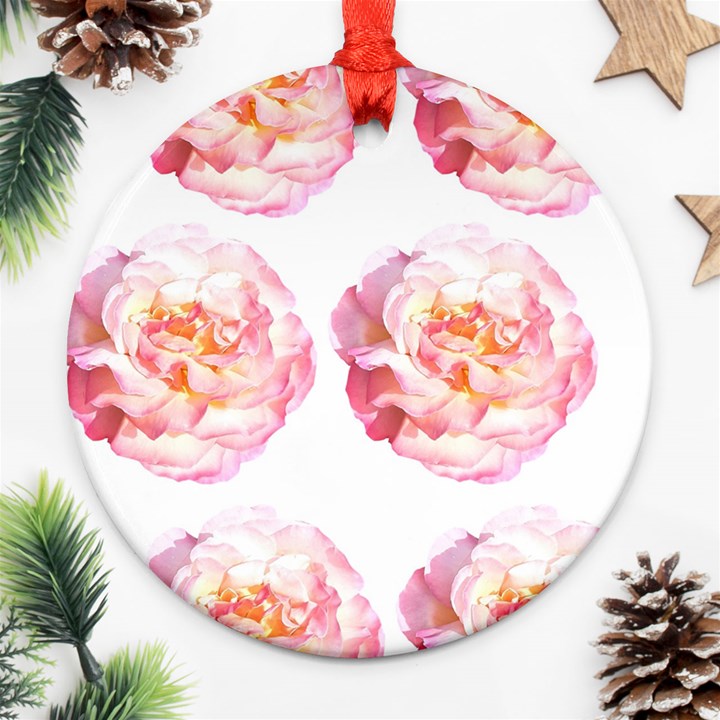 Roses Repeats I Ornament (Round)