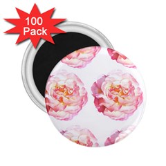 Roses Repeats I 2 25  Magnets (100 Pack)  by kaleidomarblingart