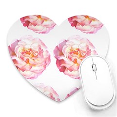 Roses Repeats I Heart Mousepads by kaleidomarblingart