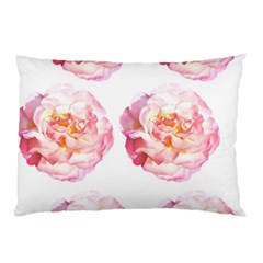 Roses Repeats I Pillow Case by kaleidomarblingart