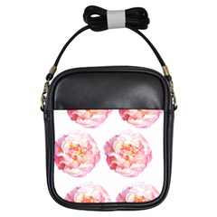 Roses Repeats I Girls Sling Bag by kaleidomarblingart