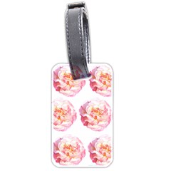 Roses Repeats I Luggage Tag (two Sides) by kaleidomarblingart