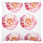 Roses Repeats I Large Flano Cushion Case (Two Sides) Front