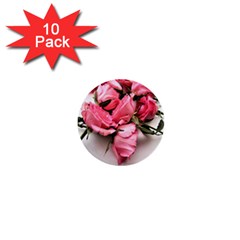 Scattered Roses 1  Mini Buttons (10 Pack) 