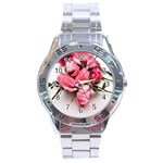 Scattered roses Stainless Steel Analogue Watch Front