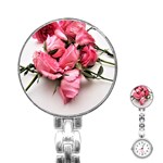 Scattered roses Stainless Steel Nurses Watch Front