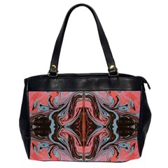 Arabesque repeats Oversize Office Handbag (2 Sides)