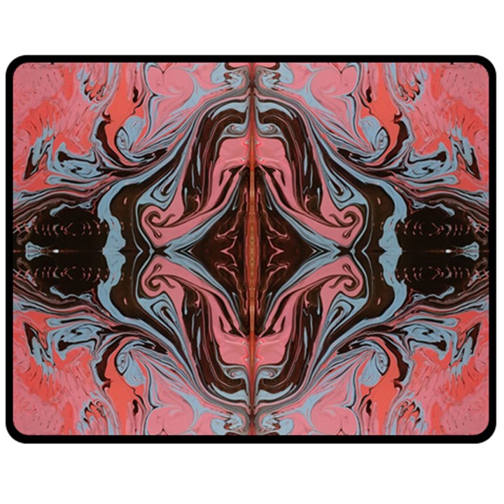 Arabesque repeats Fleece Blanket (Medium) 