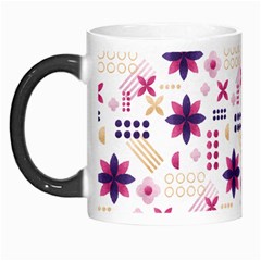 Minimal Floral Pattern Morph Mugs by designsbymallika