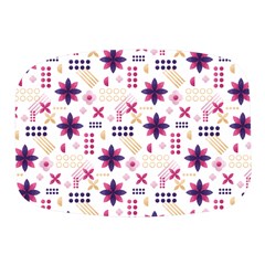 Minimal Floral Pattern Mini Square Pill Box by designsbymallika