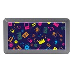 Seamless Musical Pattern Memory Card Reader (Mini) Front