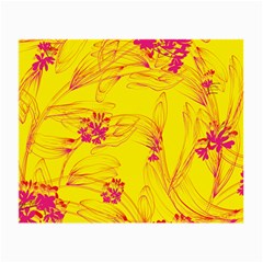 Floral Abstract Pattern Small Glasses Cloth by designsbymallika