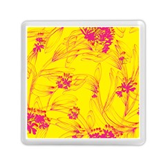 Floral Abstract Pattern Memory Card Reader (square) by designsbymallika