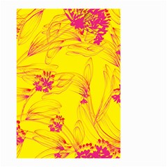 Floral Abstract Pattern Small Garden Flag (two Sides) by designsbymallika