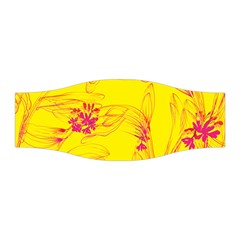 Floral Abstract Pattern Stretchable Headband by designsbymallika