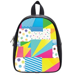 Geometric Pattern School Bag (small) by designsbymallika