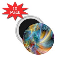 Colorful Thoughts 1 75  Magnet (10 Pack)  by WolfepawFractals