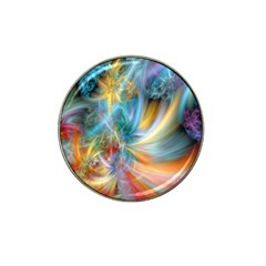 Colorful Thoughts Hat Clip Ball Marker by WolfepawFractals