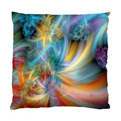 Colorful Thoughts Standard Cushion Case (one Side) by WolfepawFractals