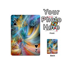 Colorful Thoughts Playing Cards 54 Designs (mini) by WolfepawFractals