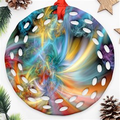 Colorful Thoughts Ornament (round Filigree)