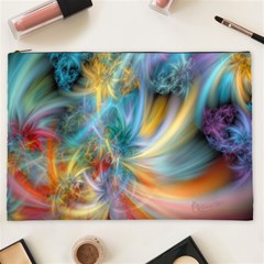 Colorful Thoughts Cosmetic Bag (xxl) by WolfepawFractals