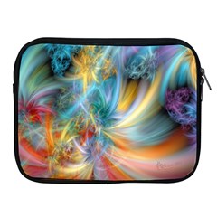 Colorful Thoughts Apple Ipad Zipper Case by WolfepawFractals