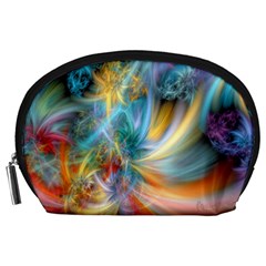 Colorful Thoughts Accessory Pouch (large) by WolfepawFractals