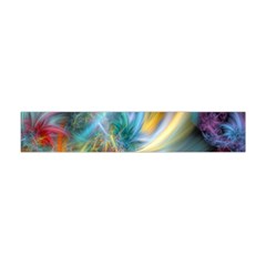 Colorful Thoughts Flano Scarf (mini) by WolfepawFractals