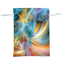 Colorful Thoughts  Lightweight Drawstring Pouch (xl) by WolfepawFractals