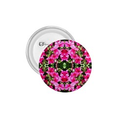 Magenta Flowers 1 75  Buttons by kaleidomarblingart