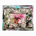 Marbling collage Small Glasses Cloth Front