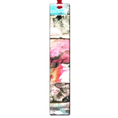 Marbling Collage Large Book Marks by kaleidomarblingart